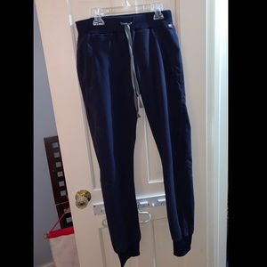 Figs original jogger scrub pants navy